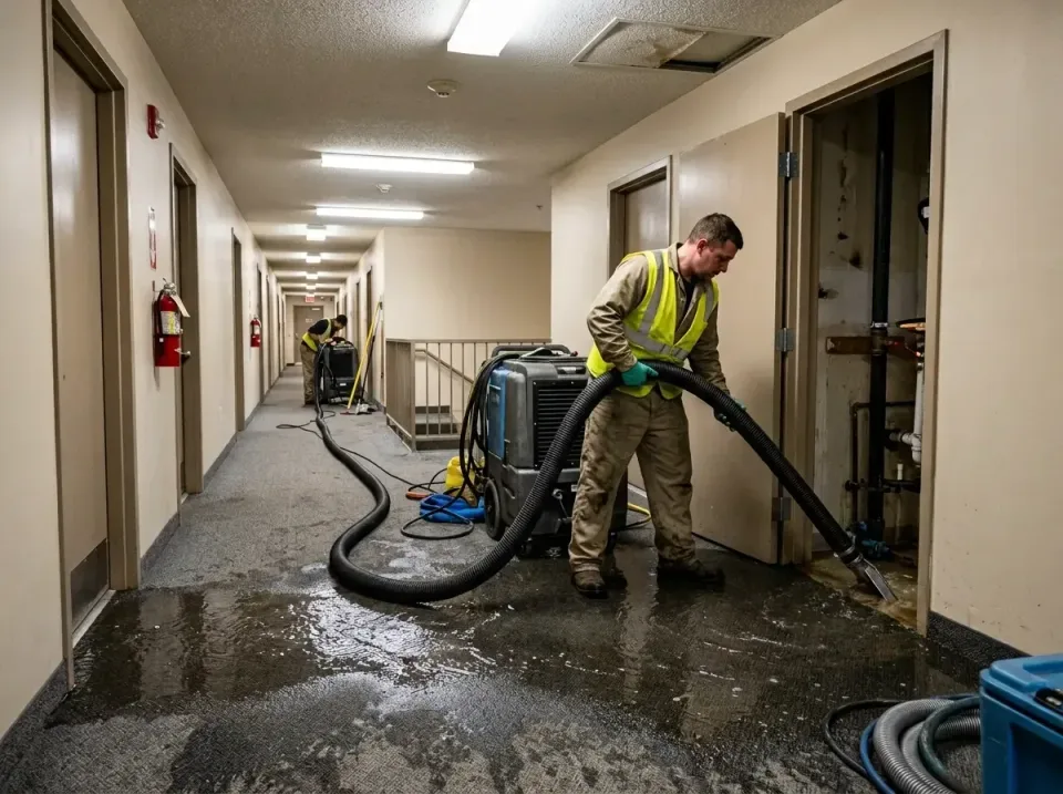 multi-unit-apartment-hallway-f-005 — frequently asked questions, Emergency Burst Pipe Water Extraction & Removal in Westhamp…